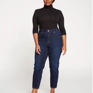 Universal Standard Joni High Rise Curve Slim Leg Jeans 27 Inch Size 18